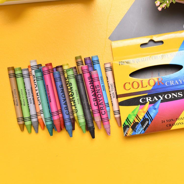 Cartoon 24-Color Crayons for Kids Art & DIY Projects
Cartoon 24-Color Crayons for Kids Art & DIY Projects