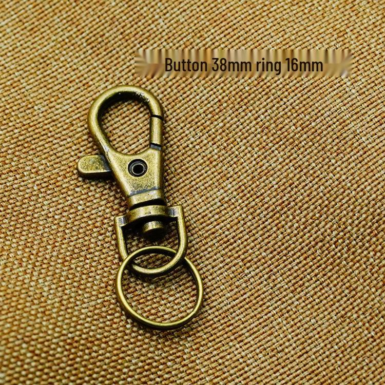 Retro Bronze Key Ring with Small Circle DIY Bag Buckle (Antique Finish) 81137-2 81137
Retro Bronze Key Ring with Small Circle DIY Bag Buckle (Antique Finish) 81137-2 81137
