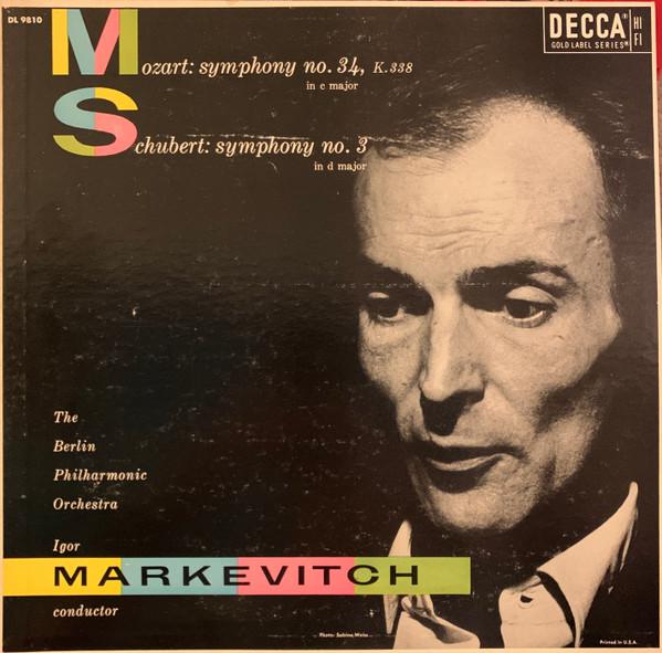 LP Record WOLFGANG AMADEUS MOZART, FRANZ SCHU - Mozart: Smphony No. 34 In C Major, DL9810 Decca US Classical Used
LP Record WOLFGANG AMADEUS MOZART, FRANZ SCHU - Mozart: Smphony No. 34 In C Major, DL9810 Decca US Classical Used