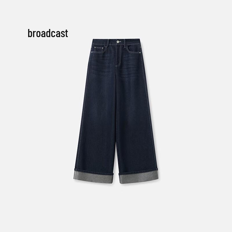 Broadcast Women s Wide-Leg Loose Denim Pants L
Broadcast Women s Wide-Leg Loose Denim Pants L
