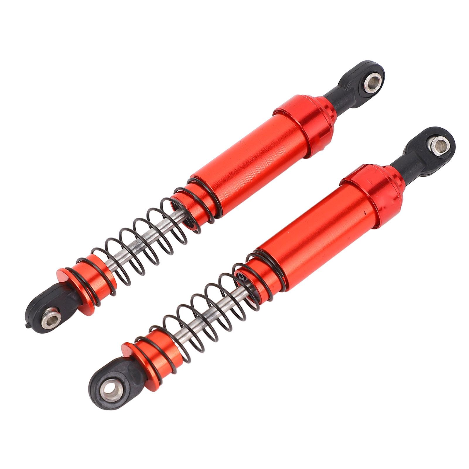 RC Shock Absorber Set 95mm Aluminum Alloy RC Oil Damper Shock Absorber with Springs for SCX10 110
RC Shock Absorber Set 95mm Aluminum Alloy RC Oil Damper Shock Absorber with Springs for SCX10 110