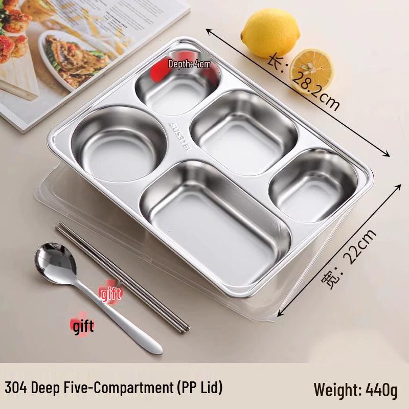 Stainless Steel Divided Lunch Tray
Stainless Steel Divided Lunch Tray