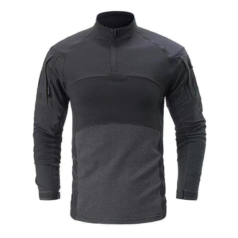 GEN3 Frog Top Men s Long-sleeved Outdoor Running Sports Training Camouflage Suit Breathable Wear-resistant Clothing S чорний
GEN3 Frog Top Men s Long-sleeved Outdoor Running Sports Training Camouflage Suit Breathable Wear-resistant Clothing S чорний
