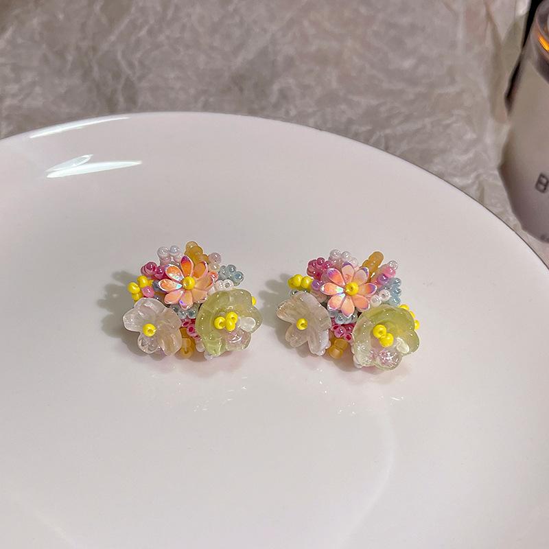 Romantic Handmade Beads Flower Earrings for Women Exquisite Elegent Rice Bead Floral Earring Dopamine Y2K Jewelry Gifts
Romantic Handmade Beads Flower Earrings for Women Exquisite Elegent Rice Bead Floral Earring Dopamine Y2K Jewelry Gifts