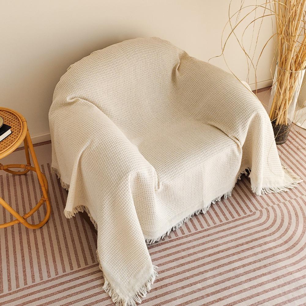 Minimalist Single Sofa Throw Blanket American Farmhouse Style Solid Color Dustproof Full Coverage Sofa Cover 90x150
Minimalist Single Sofa Throw Blanket American Farmhouse Style Solid Color Dustproof Full Coverage Sofa Cover 90x150