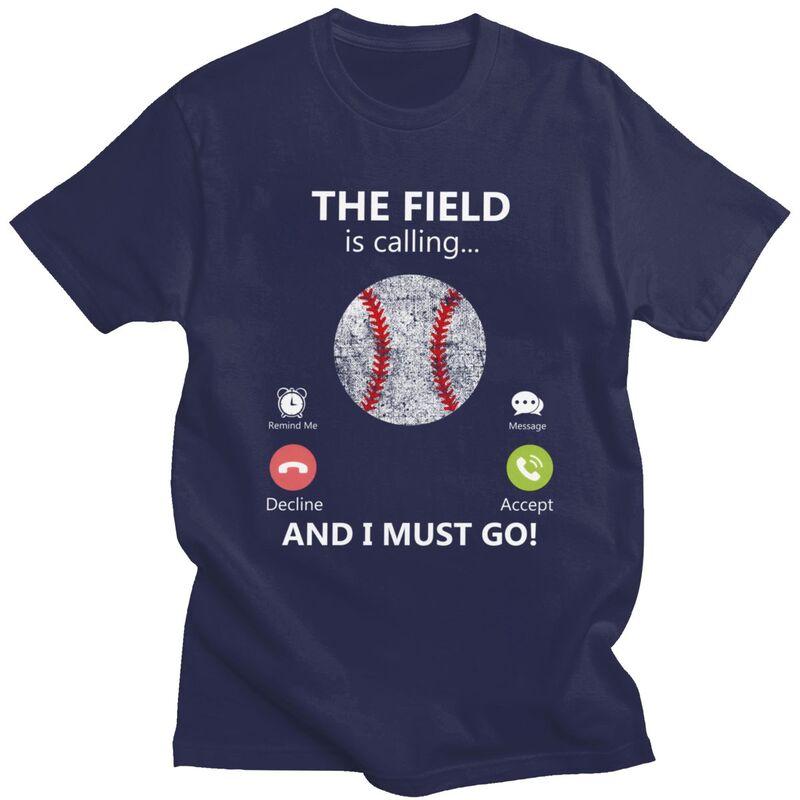 The Field Is Calling Baseball Ball Player T Shirt for Men 100 Cotton Tee Short Sleeve Tshirts Slim Fit Clothing 4XL
The Field Is Calling Baseball Ball Player T Shirt for Men 100 Cotton Tee Short Sleeve Tshirts Slim Fit Clothing 4XL