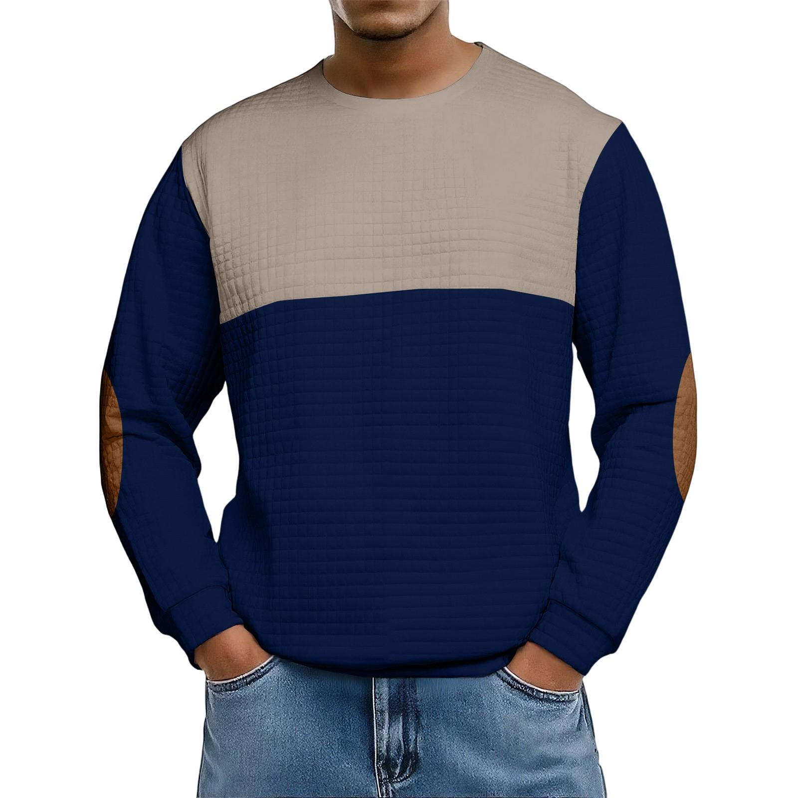 Men s Loose-fitting Casual Waffle-weave Neck Long-sleeved Top XL
Men s Loose-fitting Casual Waffle-weave Neck Long-sleeved Top XL