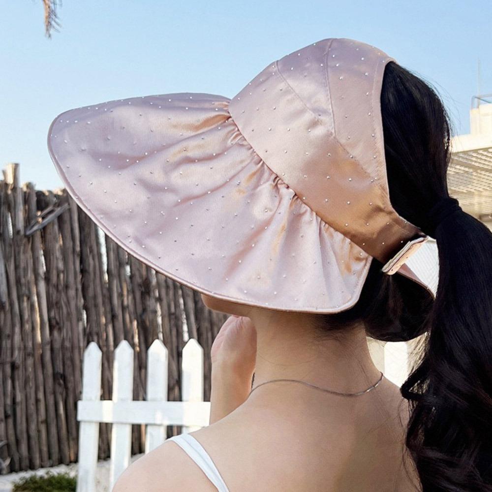 Fashion UV Protection Women Bucket Hat Wide Brim Empty Top Sunshade Hat Breathable Foldable Beach Cap Summer Outdoor світло-рожевий колір
Fashion UV Protection Women Bucket Hat Wide Brim Empty Top Sunshade Hat Breathable Foldable Beach Cap Summer Outdoor світло-рожевий колір