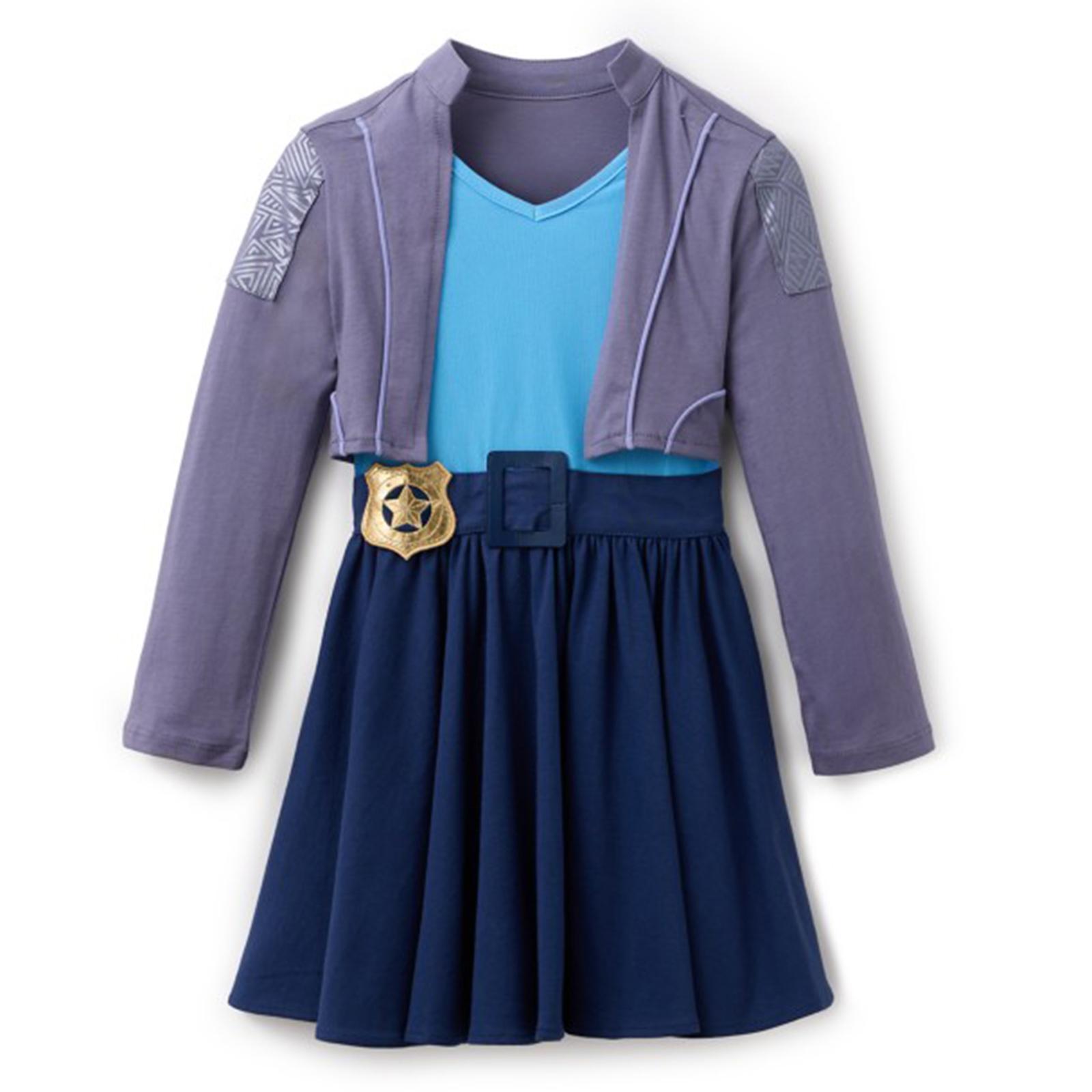 Children s long-sleeved loose-fitting fashionable Officer Judy dress 160 фиолетовый
Children s long-sleeved loose-fitting fashionable Officer Judy dress 160 фиолетовый