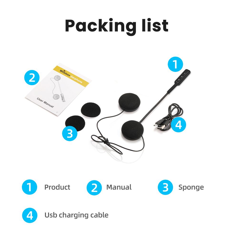 Оригинальная гарнитура для шлема BT8 Bluetooth BT5.0, аккумулятор 180 мАч, музыка в формате MP3, наушники с интеллектуальным шумоподавлением, ответ на входящие звонки
Оригинальная гарнитура для шлема BT8 Bluetooth BT5.0, аккумулятор 180 мАч, музыка в формате MP3, наушники с интеллектуальным шумоподавлением, ответ на входящие звонки