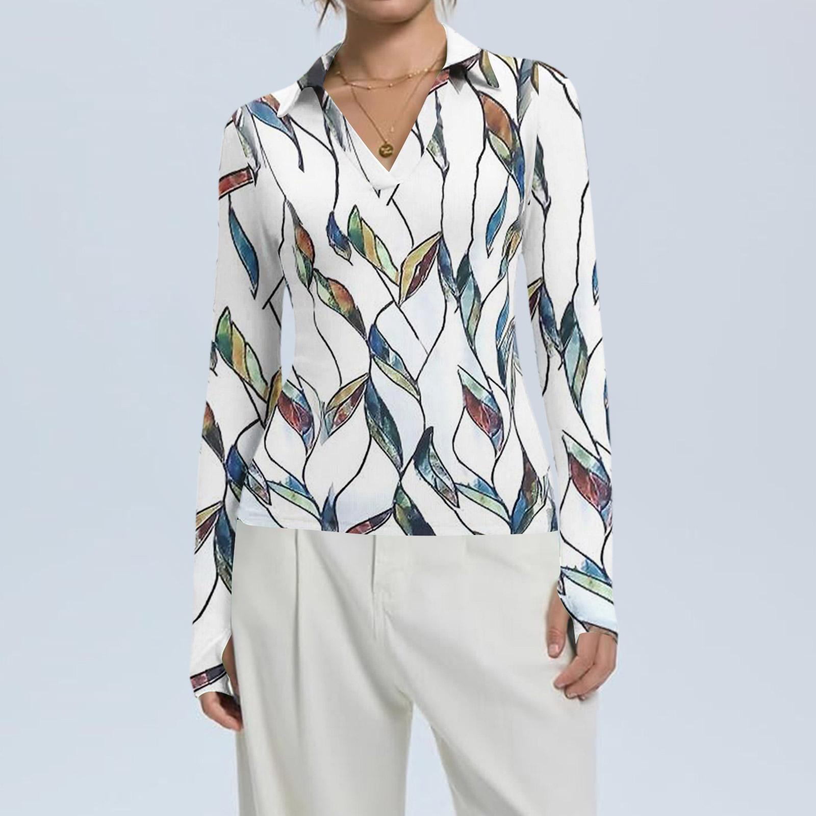 Женская Мода Повседневный Принт V-образный Вырез Длинный Рукав Застежка на Пуговицы Топ L
Женская Мода Повседневный Принт V-образный Вырез Длинный Рукав Застежка на Пуговицы Топ L