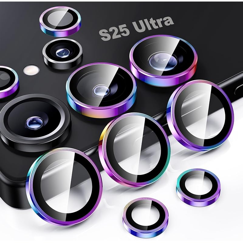 Hohotoon Galaxy S25 For Ultra camera protection film galaxy S25Ultra camera film lens cover Made of aluminum alloy + AR high transmittance tempered
Hohotoon Galaxy S25 For Ultra camera protection film galaxy S25Ultra camera film lens cover Made of aluminum alloy + AR high transmittance tempered