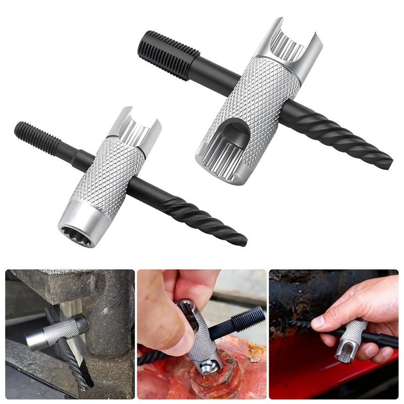 2Pcs 4-In-1 Grease Fitting Installation Tool For Hexagonal 3/8 5/16 7/16 Grease Zerk Fitting Tool For Install & Remove чорний
2Pcs 4-In-1 Grease Fitting Installation Tool For Hexagonal 3/8 5/16 7/16 Grease Zerk Fitting Tool For Install & Remove чорний
