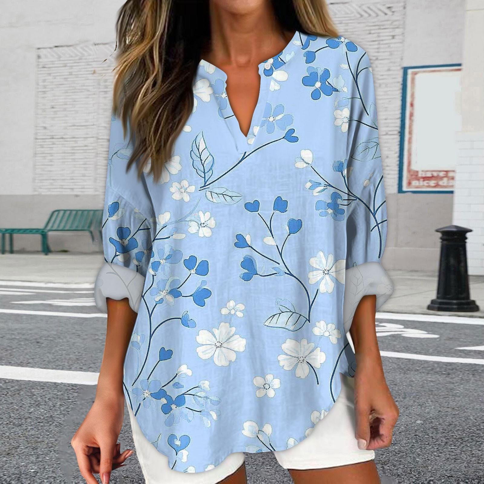 Женская Мода Повседневная Рубашка с V-образным вырезом Принтованная Со спущенным плечом Длинный рукав V-образный вырез Длинный рукав Топ XXL
Женская Мода Повседневная Рубашка с V-образным вырезом Принтованная Со спущенным плечом Длинный рукав V-образный вырез Длинный рукав Топ XXL