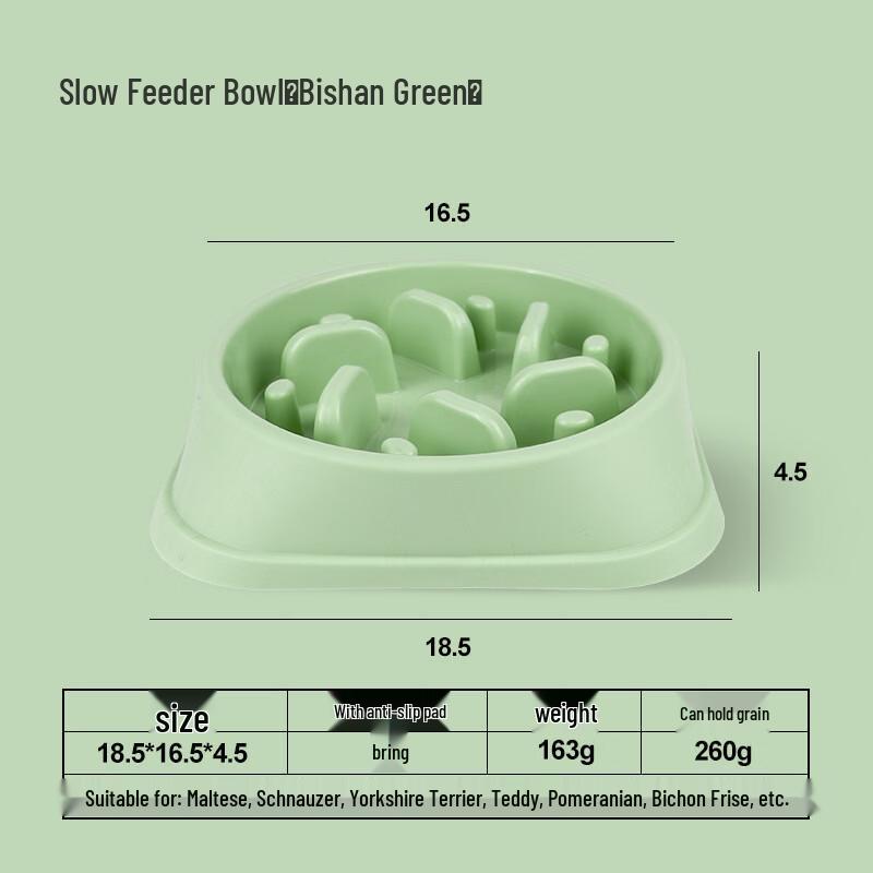 Qi e Slow Feeder Pet Bowl
Qi e Slow Feeder Pet Bowl