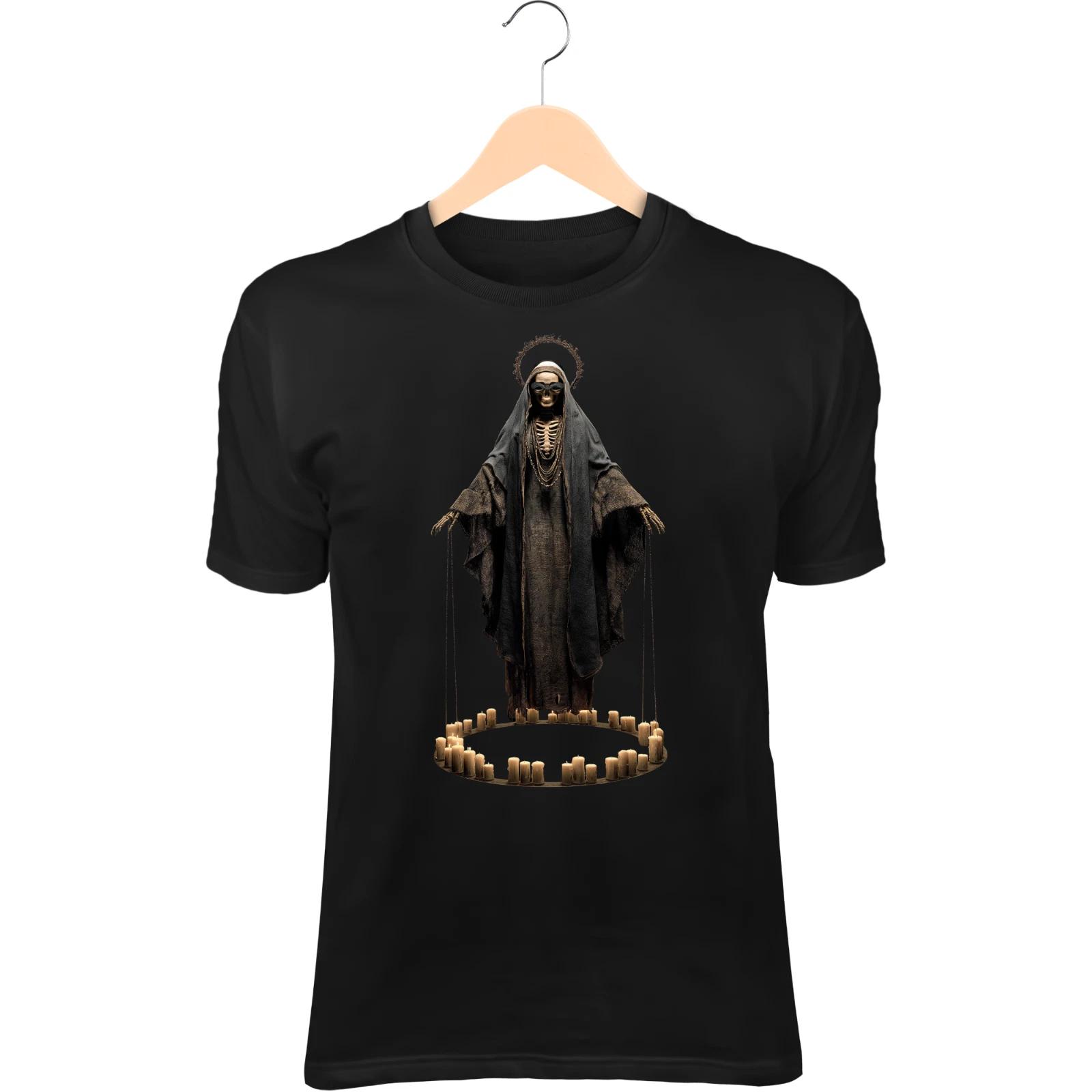 Skull Priestess T-Shirt – Shadowbone Robes, Blindfolded, Gothic Mystic L
Skull Priestess T-Shirt – Shadowbone Robes, Blindfolded, Gothic Mystic L