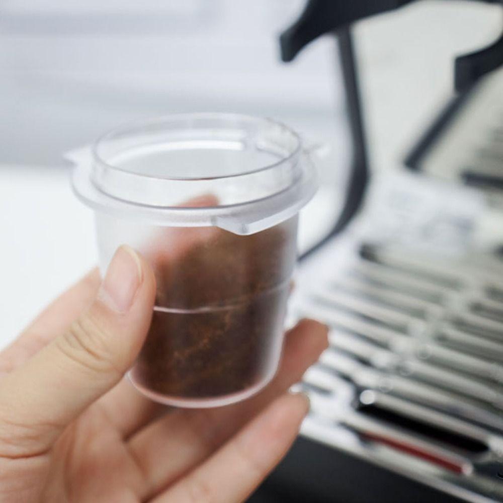 Matte/black Portafilters Cup 51/53/58mm Coffee Powder Cup Espresso Dosing Cup Hand Ground Coffee transparent-51mm
Matte/black Portafilters Cup 51/53/58mm Coffee Powder Cup Espresso Dosing Cup Hand Ground Coffee transparent-51mm
