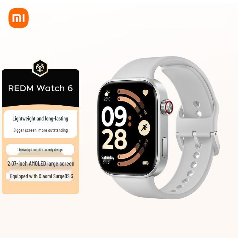 Redmi Watch 6 (CN version)
Redmi Watch 6 (CN version)