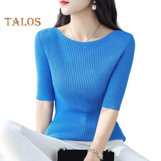 Женские топы Slim Fit, однотонные, ребристые, с круглым вырезом и коротким рукавом, эластичные, с короткими рукавами, топы для повседневной носки синий
Женские топы Slim Fit, однотонные, ребристые, с круглым вырезом и коротким рукавом, эластичные, с короткими рукавами, топы для повседневной носки синий