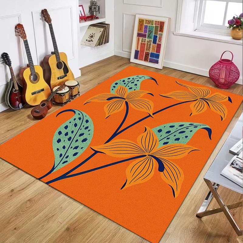 Retro Green Floral Orchid Rug Soft Non-Slip Washable Area Carpet Vintage Botanical Floor Mat for Living Room Bedroom & Nursery 40x60cm
Retro Green Floral Orchid Rug Soft Non-Slip Washable Area Carpet Vintage Botanical Floor Mat for Living Room Bedroom & Nursery 40x60cm