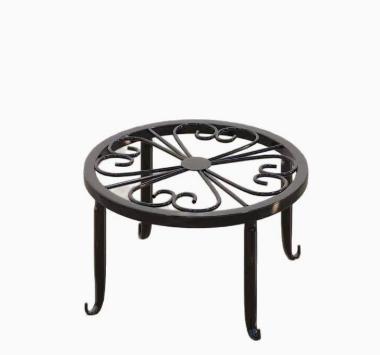 Wrought iron small flower stand, floor-standing green ivy planter stand for living room and balcony one size
Wrought iron small flower stand, floor-standing green ivy planter stand for living room and balcony one size