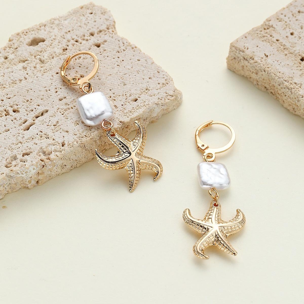 Summer Conch Crushed Stone Beads Drop Earrings For Women Men Imitation Pearl Starfish Butterfly Shell Tassel Earrings Jewelry
Summer Conch Crushed Stone Beads Drop Earrings For Women Men Imitation Pearl Starfish Butterfly Shell Tassel Earrings Jewelry