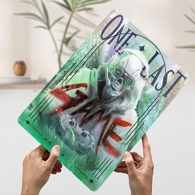 One Last Game Again Tinplate Poster Customized Wall Art Vintage Retro Metal Signs for Living Room Decorations Office Decor 7.9x11.8In(20x30cm)
One Last Game Again Tinplate Poster Customized Wall Art Vintage Retro Metal Signs for Living Room Decorations Office Decor 7.9x11.8In(20x30cm)