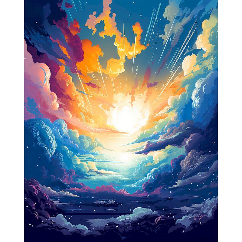 GATYZTORY Paints By Numbers Abstract Scenery Colorful Sky Picture Drawing Original Gifts With Frame Color Markers Modern Diy Set 30x20cm no frame
GATYZTORY Paints By Numbers Abstract Scenery Colorful Sky Picture Drawing Original Gifts With Frame Color Markers Modern Diy Set 30x20cm no frame