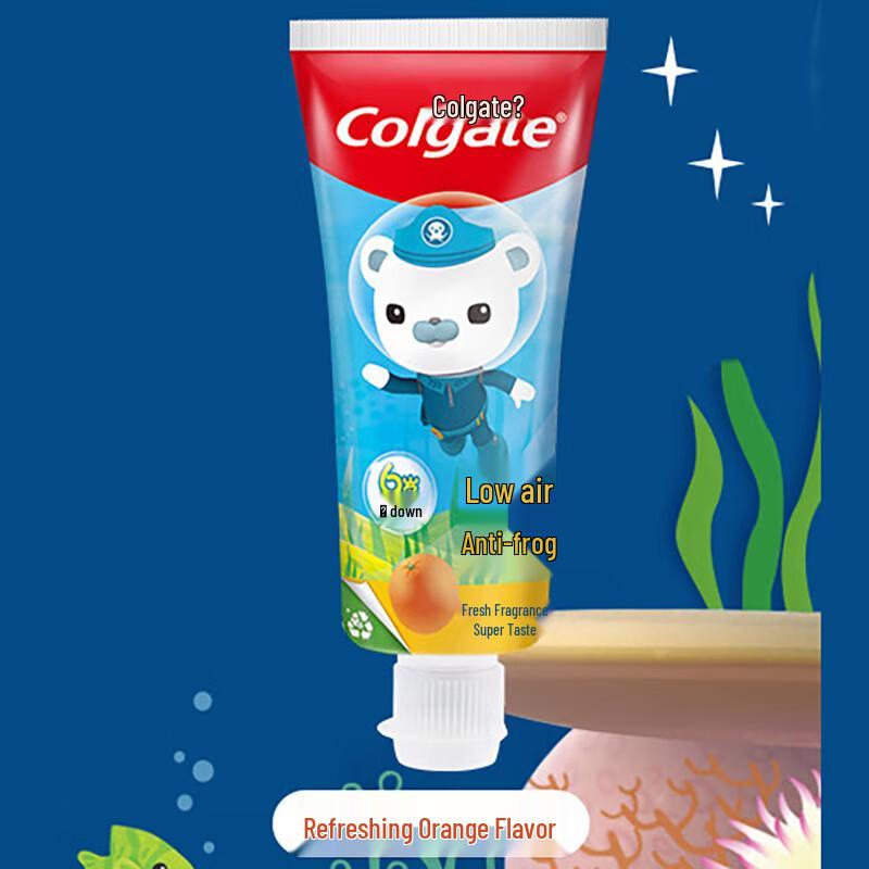 Colgate Kids Toothpaste (Under 6), Fresh Orange, 40g
Colgate Kids Toothpaste (Under 6), Fresh Orange, 40g