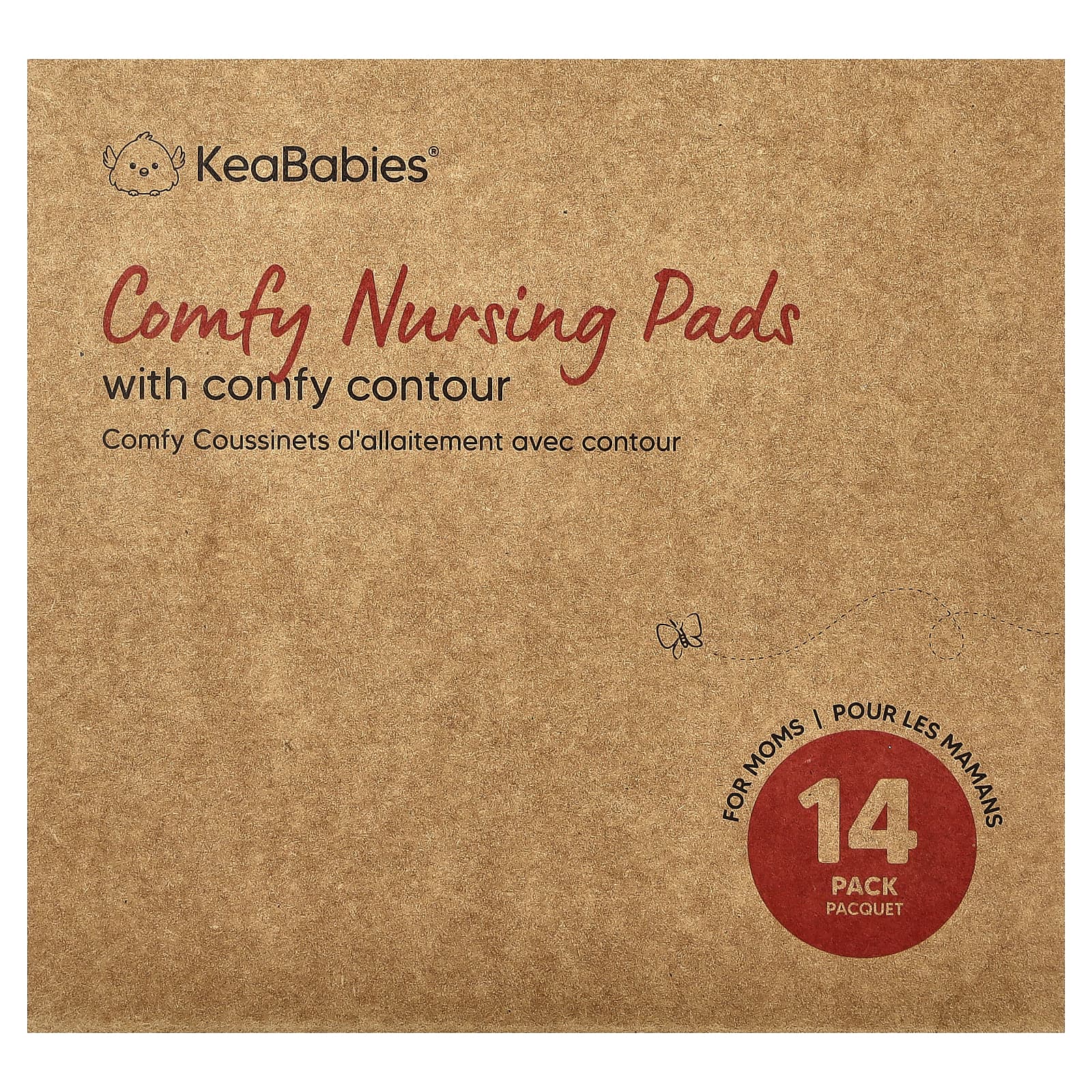 KeaBabies Comfy Nursing Pads, Large, Neutral, 14 Pack
KeaBabies Comfy Nursing Pads, Large, Neutral, 14 Pack