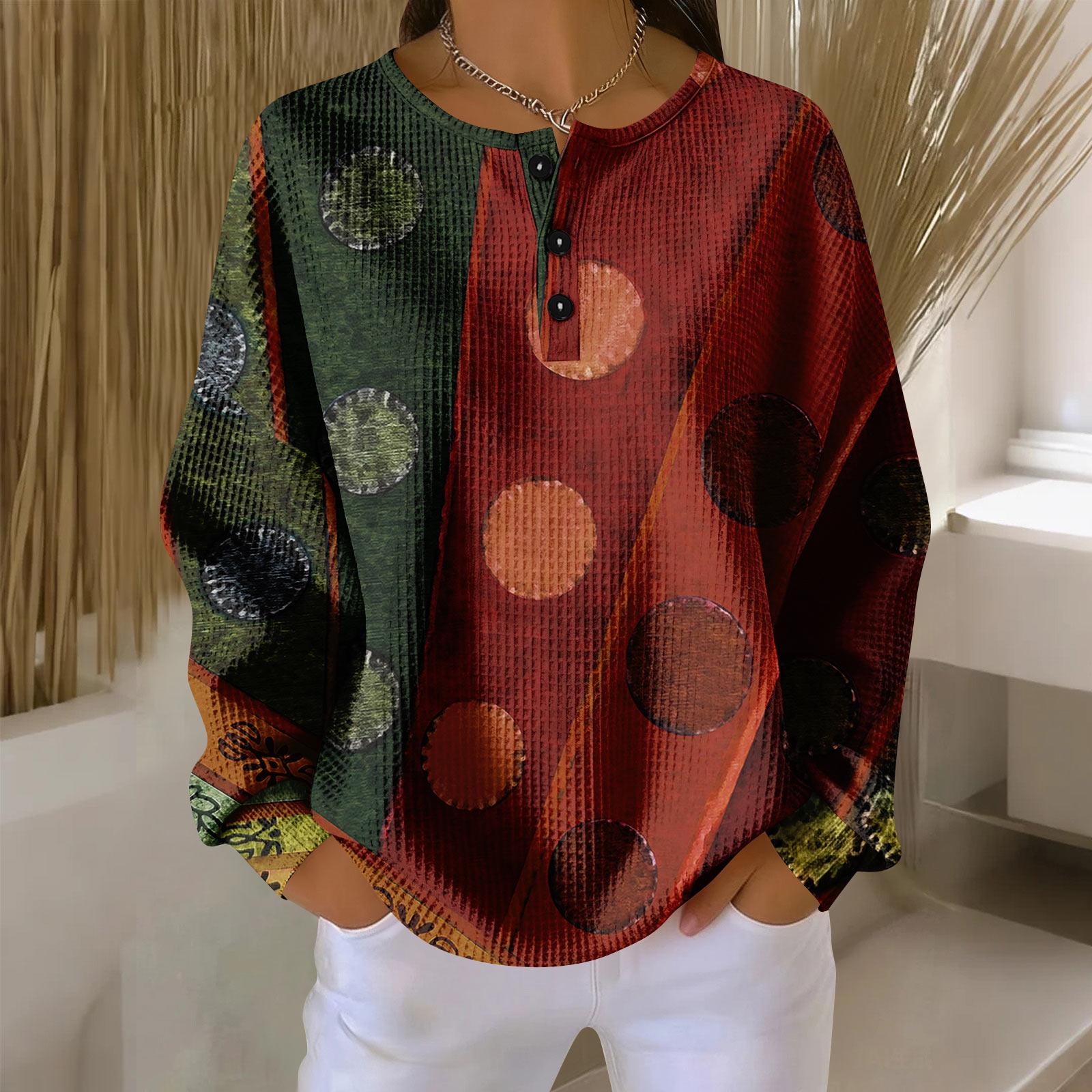 Женские повседневные рубашки с длинным рукавом, топы на пуговицах с V-образным вырезом, свободный трикотаж, осенние фавориты для женщин XL винный
Женские повседневные рубашки с длинным рукавом, топы на пуговицах с V-образным вырезом, свободный трикотаж, осенние фавориты для женщин XL винный