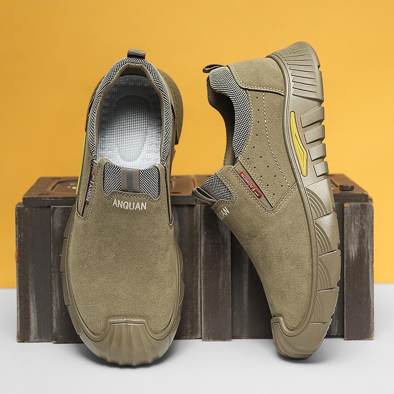 Autumn labor insurance shoes low-top construction site work one pedal thick-soled non-slip work shoes tooling trendy shoes casual shoes men 39
Autumn labor insurance shoes low-top construction site work one pedal thick-soled non-slip work shoes tooling trendy shoes casual shoes men 39