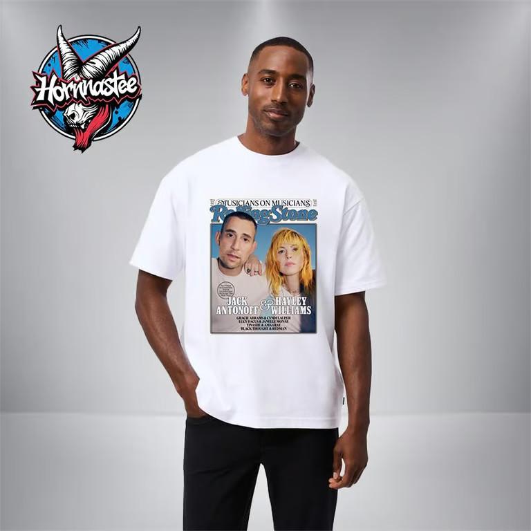 Rolling Stone 2025 Jack Antonoff Hayley Williams Interview T-Shirt Unisex T-Shirt XXXXL
Rolling Stone 2025 Jack Antonoff Hayley Williams Interview T-Shirt Unisex T-Shirt XXXXL