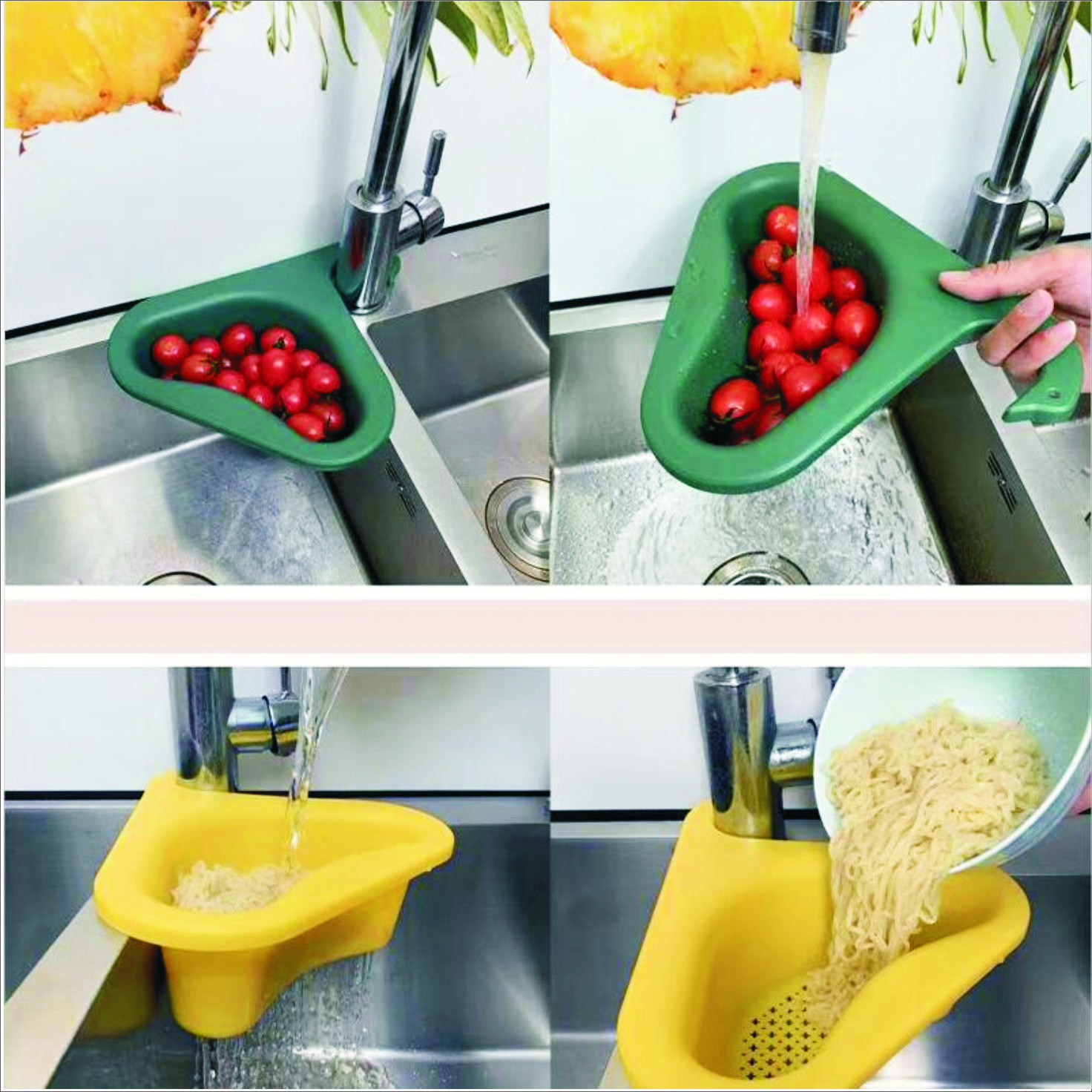 Кухня Остатки раковины Ситечки Фруктовые корзины Подвесные сливные корзины Кухонные инструменты