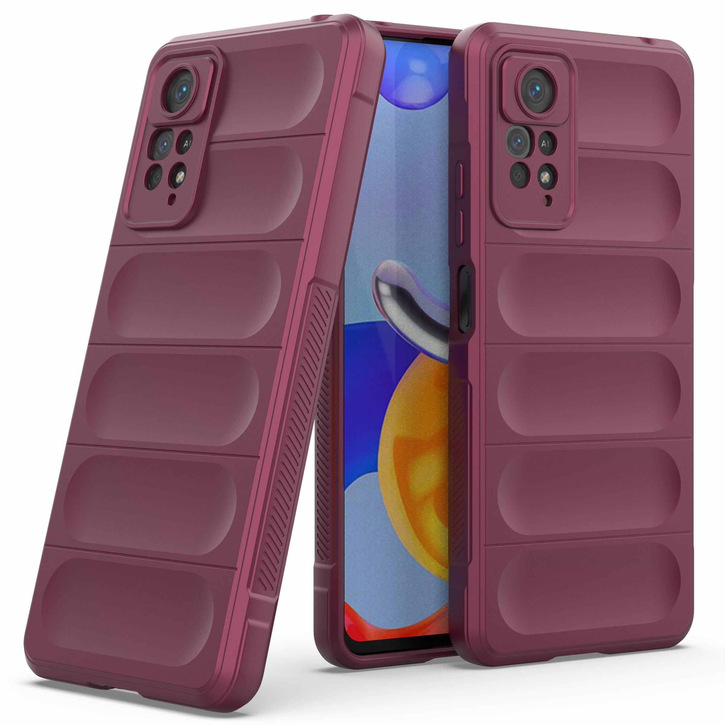 For Xiaomi Redmi Note 12 Pro 4G/11 Pro 4G (MediaTek)/Note 11 Pro 5G (Qualcomm) TPU Phone Protector Case Anti-drop Rugged Back Cover Wine Red
For Xiaomi Redmi Note 12 Pro 4G/11 Pro 4G (MediaTek)/Note 11 Pro 5G (Qualcomm) TPU Phone Protector Case Anti-drop Rugged Back Cover Wine Red