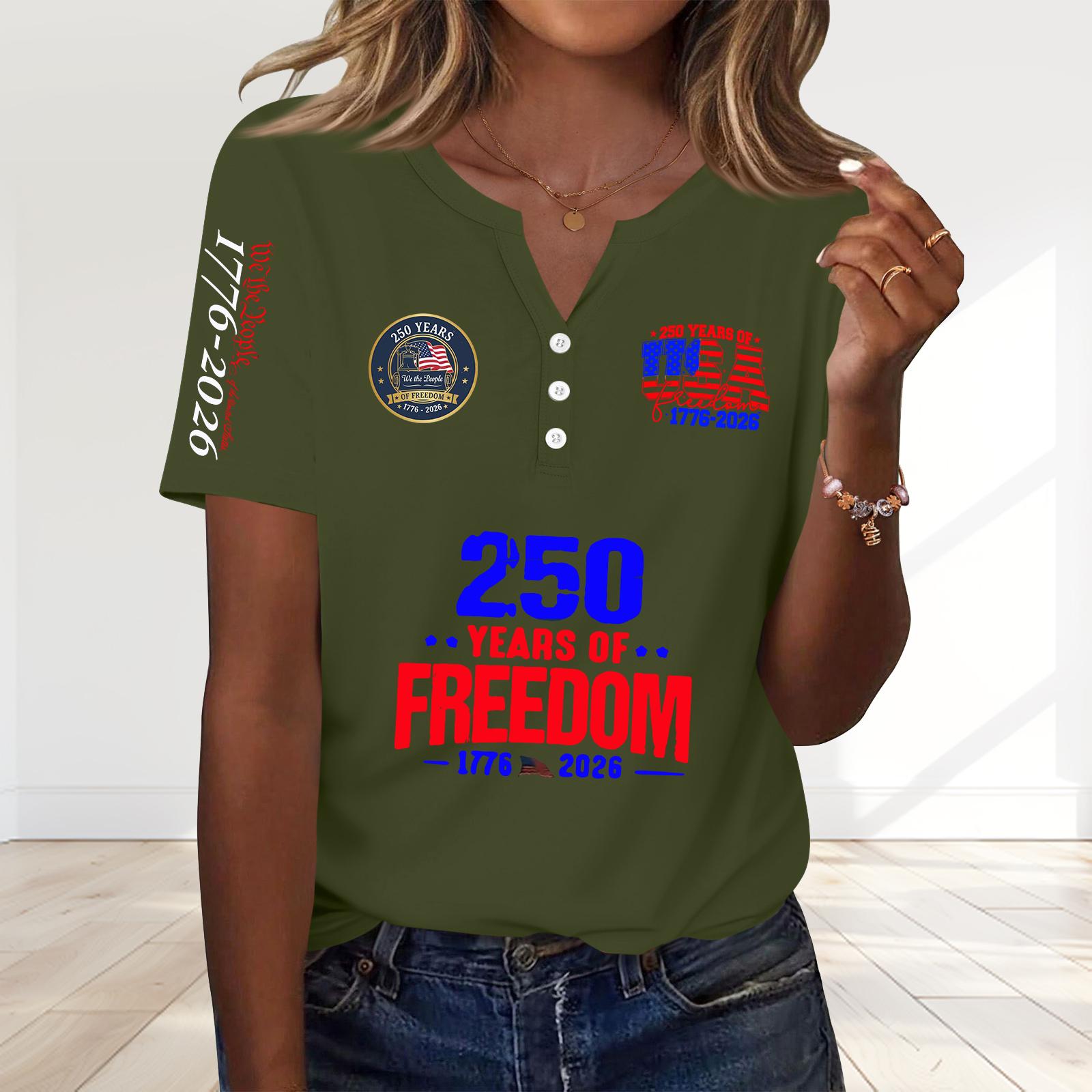 Womens Spring Tops Summer Shirts for Women Casual 250 Years of Print Womens Summer Shirts Womens Summer T Shirts L армия зеленый
Womens Spring Tops Summer Shirts for Women Casual 250 Years of Print Womens Summer Shirts Womens Summer T Shirts L армия зеленый