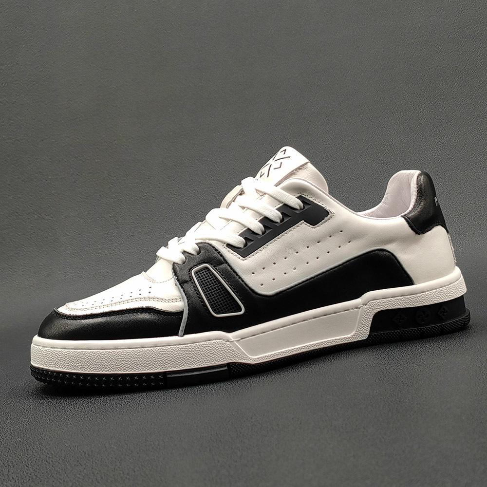 Мужские кеды на доске из кожи, трендовые, универсальные, спортивного стиля, повседневные, с цветовой блокировкой, мужские модные кеды, мужская обувь в европейском стиле 43
Мужские кеды на доске из кожи, трендовые, универсальные, спортивного стиля, повседневные, с цветовой блокировкой, мужские модные кеды, мужская обувь в европейском стиле 43