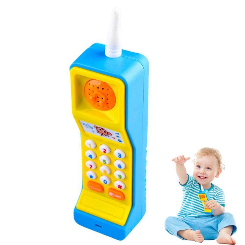 Electronic Mobile Phone Toy Musical Kids Learning Cellphone Baby Phone Toys Kids Gift blue orange
Electronic Mobile Phone Toy Musical Kids Learning Cellphone Baby Phone Toys Kids Gift blue orange