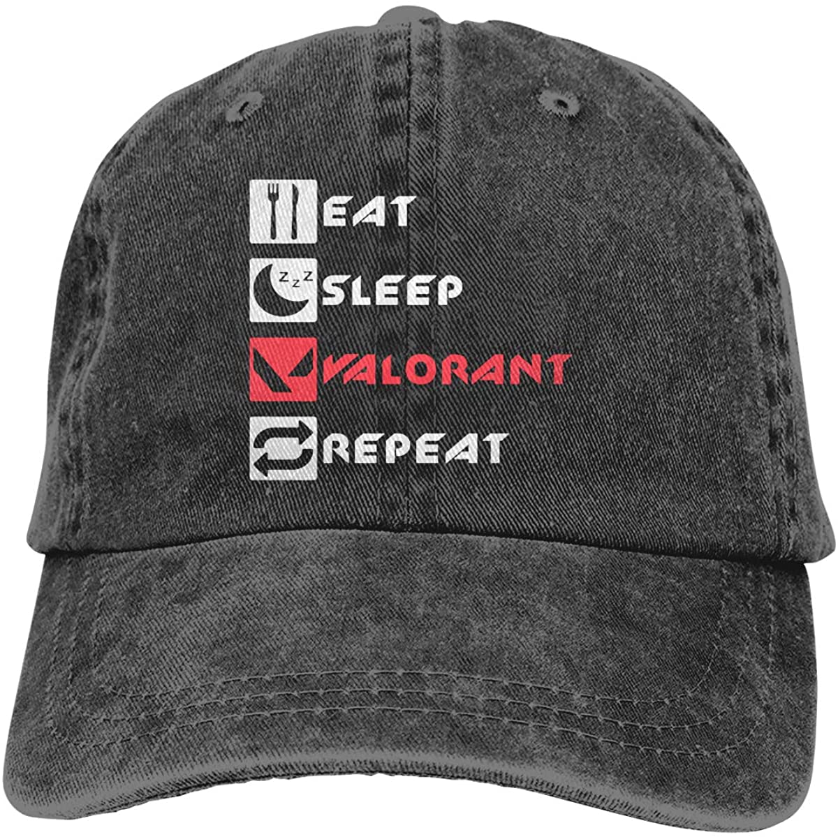 Eat Sleep Valorant Repeat Unisex Регулируемая ковбойская шляпа Джинсовые шляпы Шляпа отца Шляпа Snapback 
Eat Sleep Valorant Repeat Unisex Регулируемая ковбойская шляпа Джинсовые шляпы Шляпа отца Шляпа Snapback