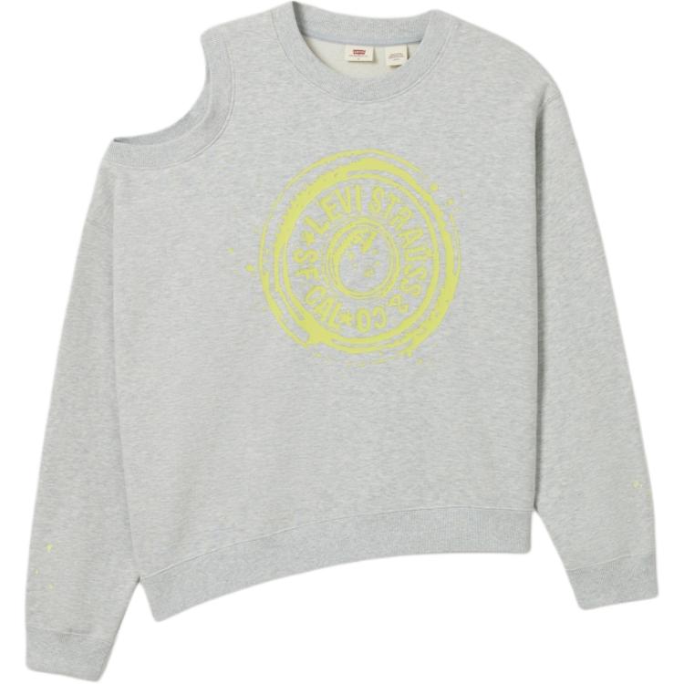 Levis Denim Wanderer Series FW24 Printed Ribbed Crew Neck Loose Long Sleeve Sweatshirt Women sweatshirt Gray 0016K-0001 XS
Levis Denim Wanderer Series FW24 Printed Ribbed Crew Neck Loose Long Sleeve Sweatshirt Women sweatshirt Gray 0016K-0001 XS