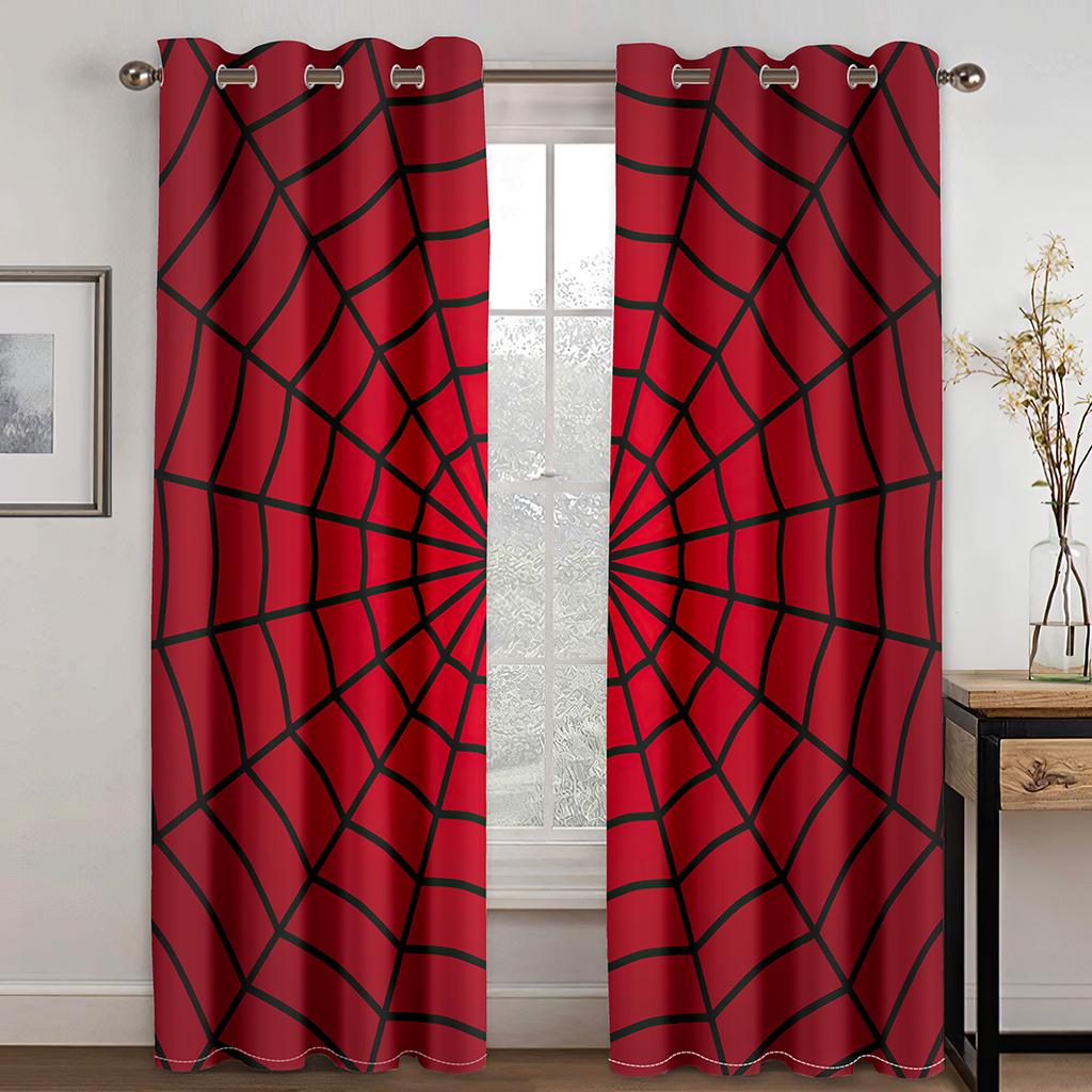 Adorable Cartoon Spider Black Web Children Spooky Halloween Window Drapes Designed Children Rest Room Living Room Restroom Kicthen Doorways Foyer W50 X H130(CM)X2&Grommet Top
Adorable Cartoon Spider Black Web Children Spooky Halloween Window Drapes Designed Children Rest Room Living Room Restroom Kicthen Doorways Foyer W50 X H130(CM)X2&Grommet Top