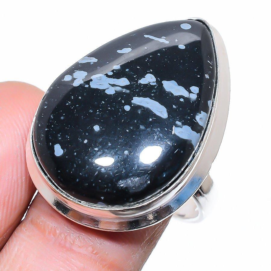 Подарочное кольцо из стерлингового серебра 925 пробы с натуральным обсидианом и снежинкой, размер 8 b7D24
Подарочное кольцо из стерлингового серебра 925 пробы с натуральным обсидианом и снежинкой, размер 8 b7D24