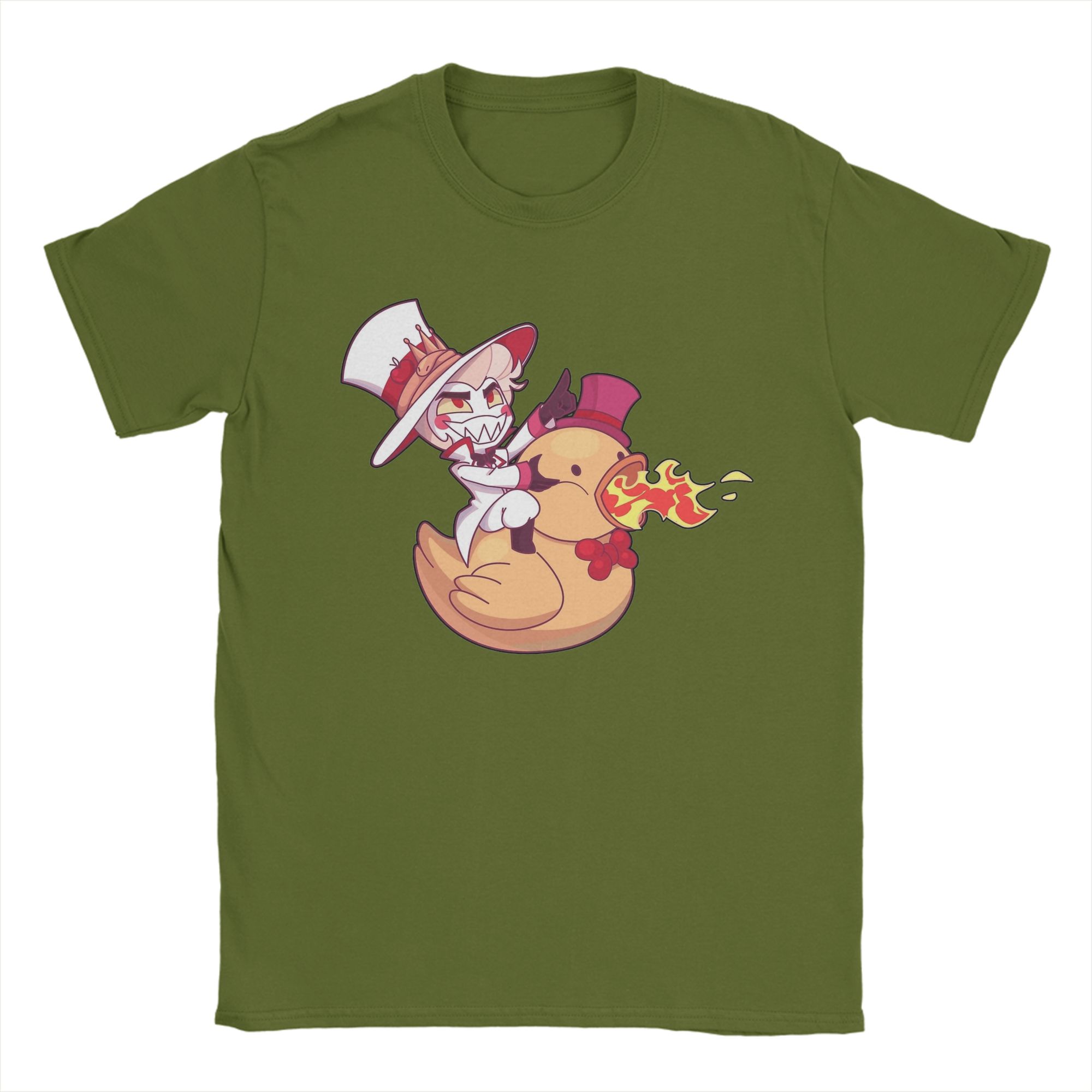 Lucifer from Hazbins Hotels Men s T Shirts Vintage Tee Shirt Short Sleeve O Neck T-Shirts 100% Cotton Birthday Present Clothes 4XL
Lucifer from Hazbins Hotels Men s T Shirts Vintage Tee Shirt Short Sleeve O Neck T-Shirts 100% Cotton Birthday Present Clothes 4XL