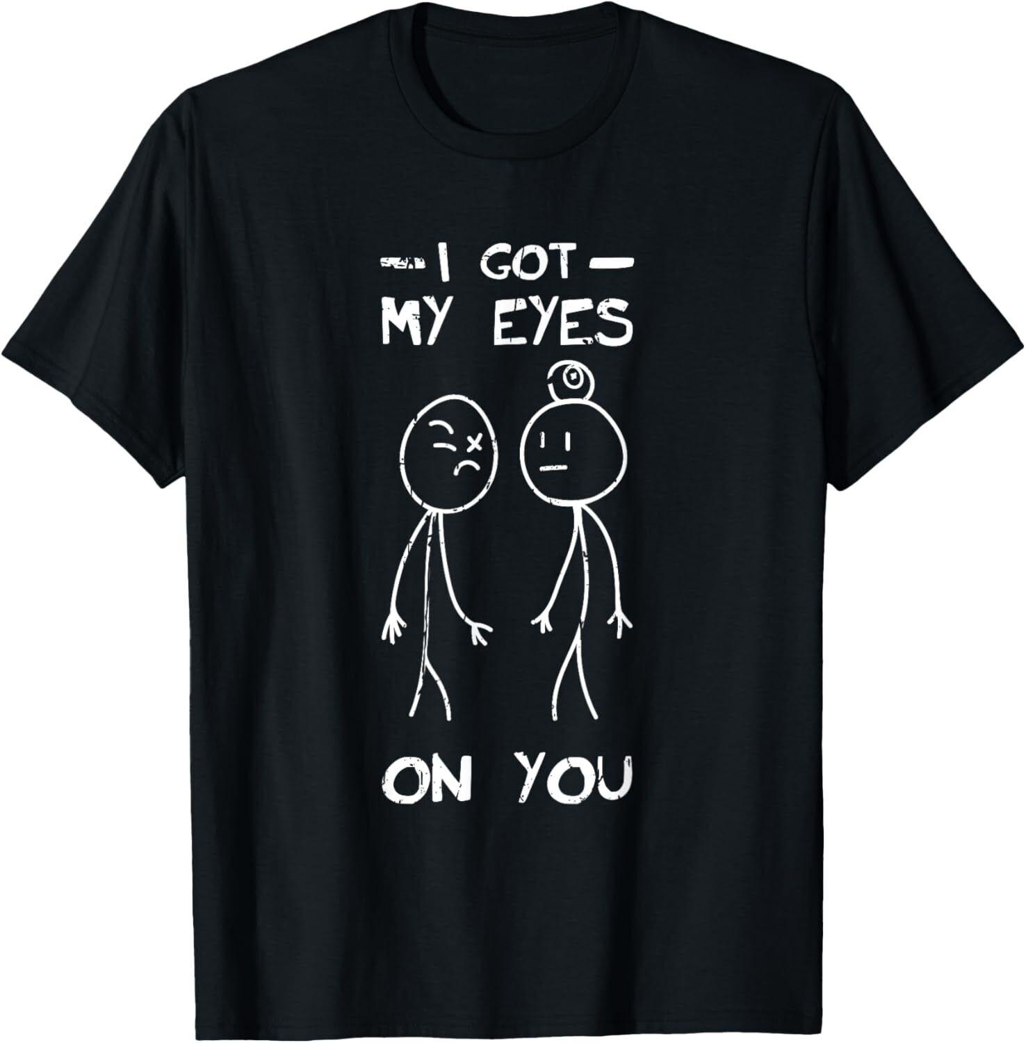 Funny Stickman I Got My Eyes on You - Simple Stick Man Sketches Men Women Unisex T Shirt Novelty Trend Goth Ropa Mujer 5XL різнокольоровий
Funny Stickman I Got My Eyes on You - Simple Stick Man Sketches Men Women Unisex T Shirt Novelty Trend Goth Ropa Mujer 5XL різнокольоровий
