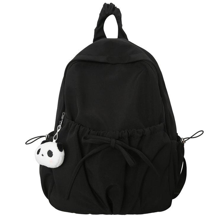 Korean Version of Ins High School Girls Backpack Simple Large Capacity Niche Literary Campus Backpack Travel Backpack Large with pendant чорний
Korean Version of Ins High School Girls Backpack Simple Large Capacity Niche Literary Campus Backpack Travel Backpack Large with pendant чорний