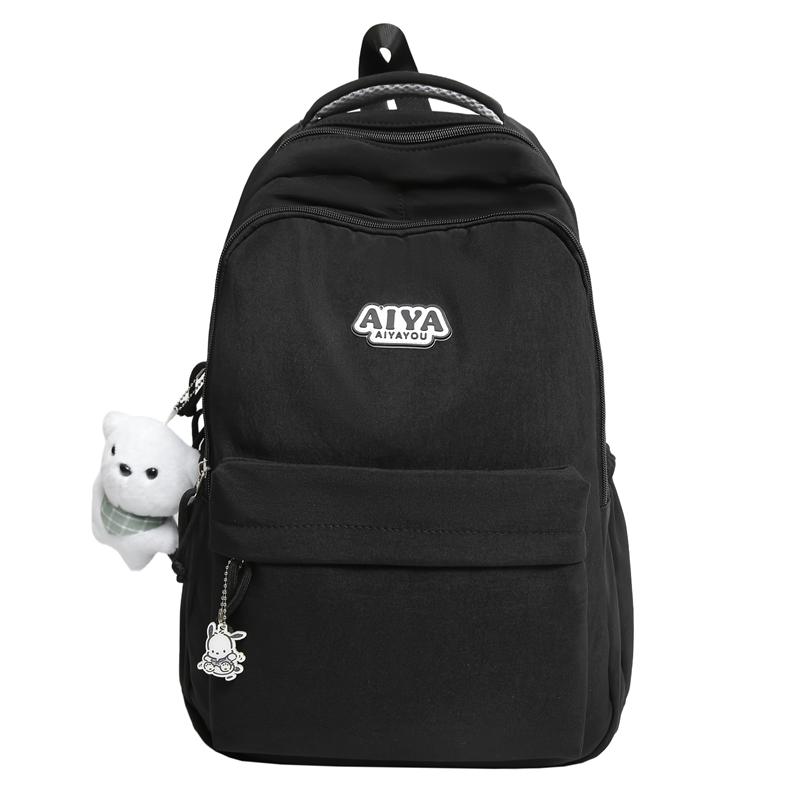 Women s Backpack Solid Color Backpack Campus Style High School Students Large Capacity Schoolbag чорний
Women s Backpack Solid Color Backpack Campus Style High School Students Large Capacity Schoolbag чорний