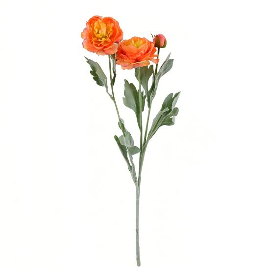 Artificial Peony Flower with 2 Head Blooms And 1 Bud Fake Peony Branch with Stem for DIY Wedding Bouquet Home Office Table Centerpiece оранжевый
Artificial Peony Flower with 2 Head Blooms And 1 Bud Fake Peony Branch with Stem for DIY Wedding Bouquet Home Office Table Centerpiece оранжевый