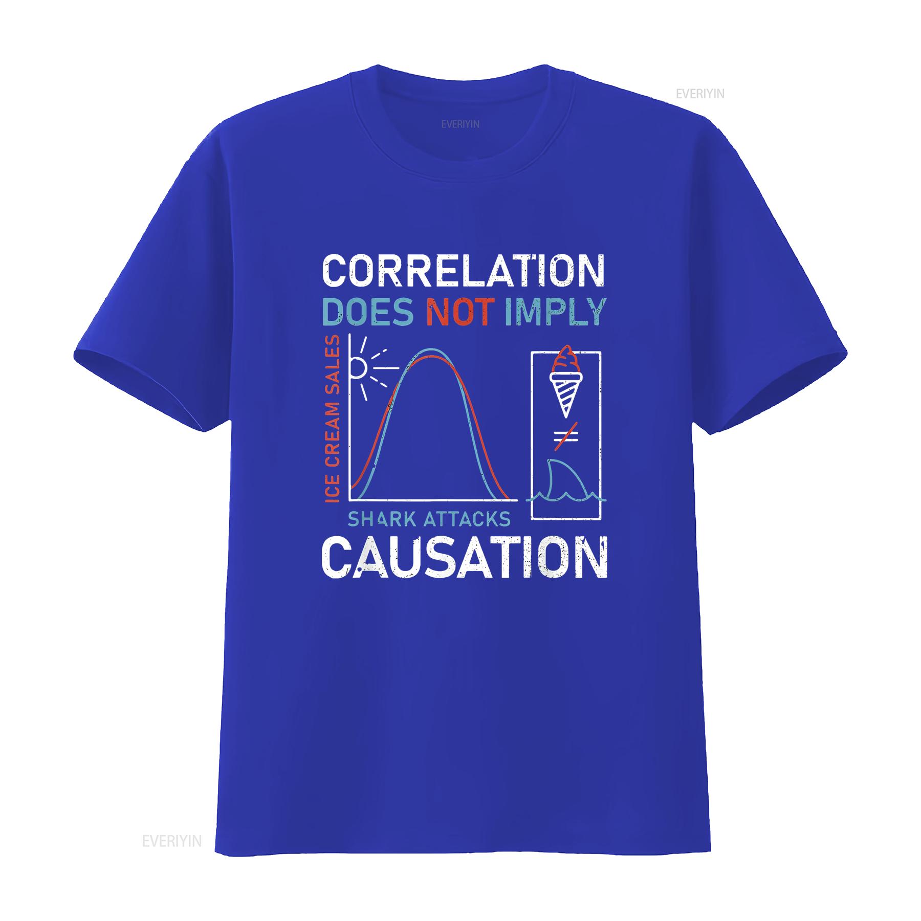 Correlation Does Not Imply Causation Apparel Funny T Shirt vintage Washed streetwear fashion Stylish Stretched Breathable Soft S
Correlation Does Not Imply Causation Apparel Funny T Shirt vintage Washed streetwear fashion Stylish Stretched Breathable Soft S