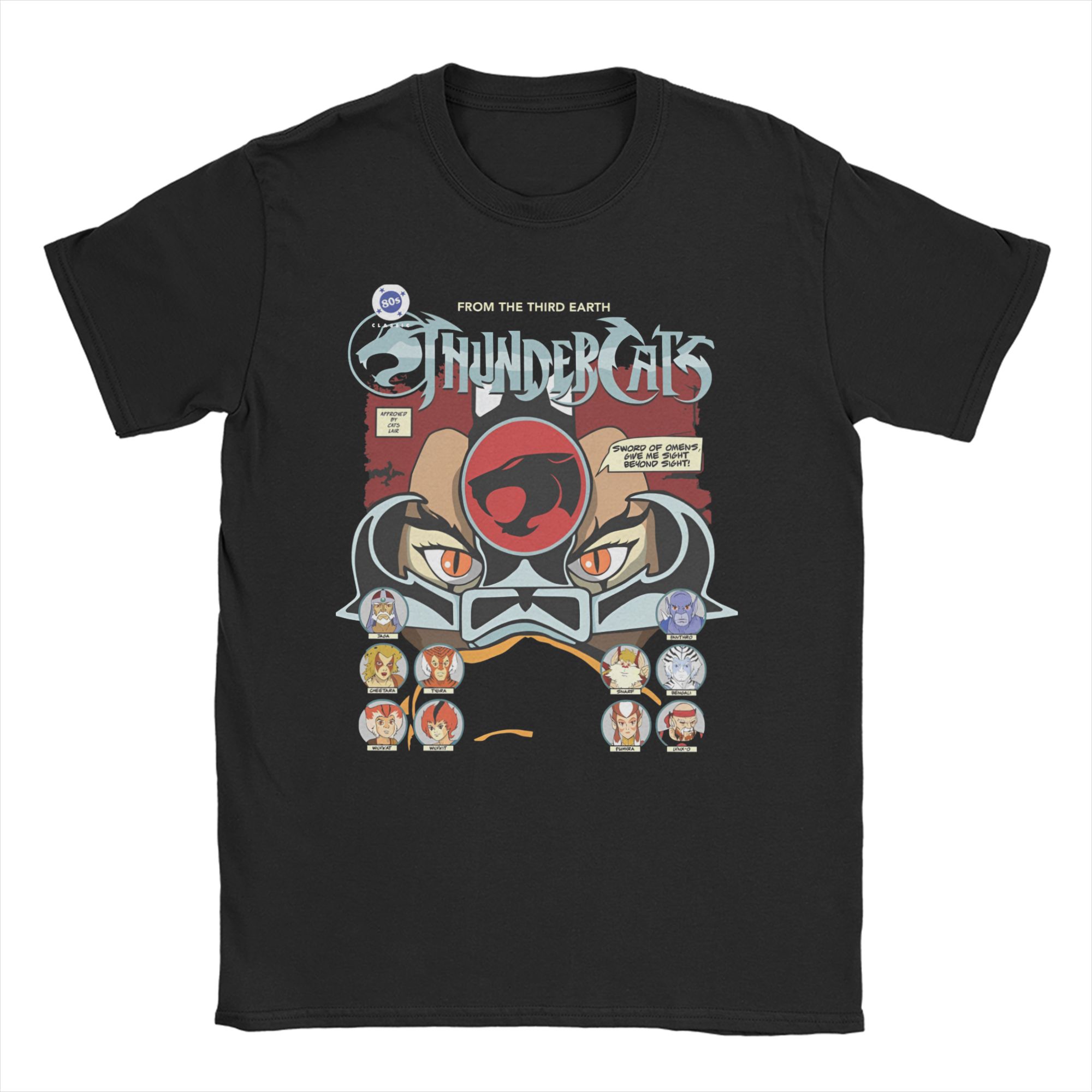 Logo Cartoon 80s Anime Lion Cool Men T Shirts Thundercats Funny Tees Short Sleeve Crew Neck TShirts Cotton 4XL 5XL Clothes S
Logo Cartoon 80s Anime Lion Cool Men T Shirts Thundercats Funny Tees Short Sleeve Crew Neck TShirts Cotton 4XL 5XL Clothes S