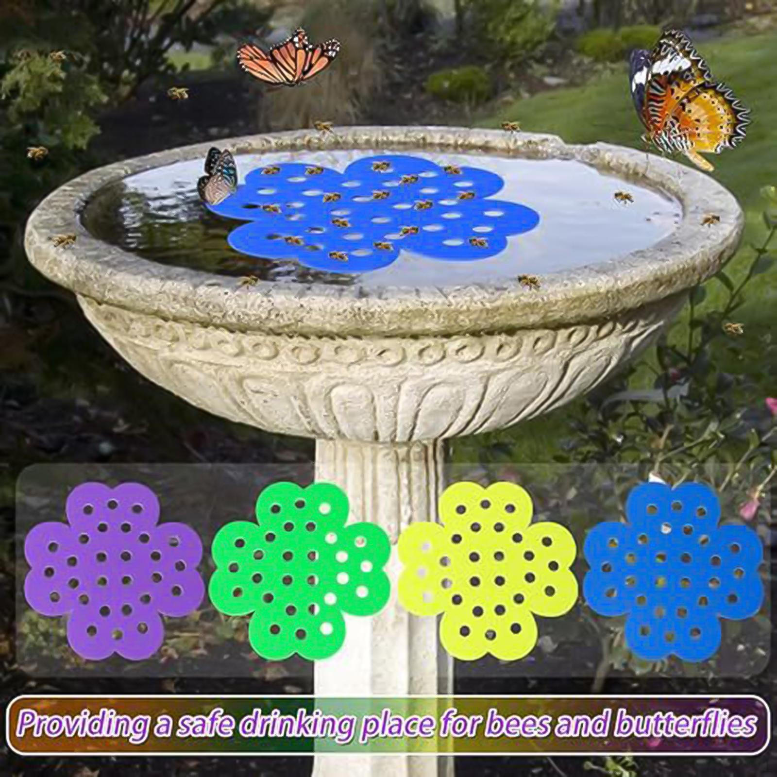 4Pcs Floating Bee Island,Bee Watering Station,Flower,Bees Mug Feeder Water Catcher Bath Cups Waterer
4Pcs Floating Bee Island,Bee Watering Station,Flower,Bees Mug Feeder Water Catcher Bath Cups Waterer